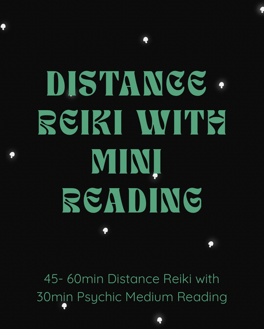 Distance Reiki with Mini Psychic Medium Reading